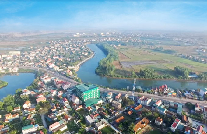 Địa điểm thực hiện dự án tại Xã Quỳnh Vinh, thị xã Hoàng Mai, tỉnh Nghệ An với quy mô sử dụng đất của dự án là 334,79 ha
