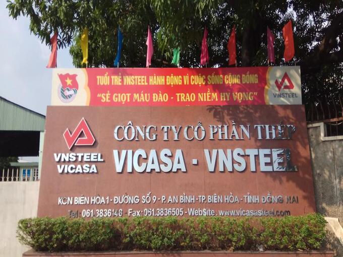 Trong quý 3 năm 2023, Công ty Cổ phần Thép Vicasa - VNSteel ghi nhận doanh thu thuần đạt 390 tỷ đồng, giảm 18% so với cùng kỳ năm ngoái.