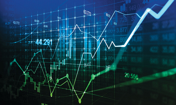 Đóng cửa phiên ngày 12/10, VN-Index nhích nhẹ 0,8 điểm. (Ảnh minh họa)