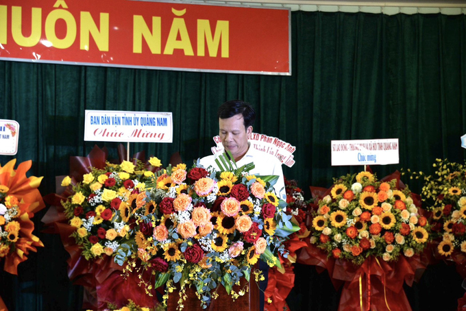 Ông Trần Hữu Ninh, Chủ tịch Hội nông dân huyện Quế Sơn.