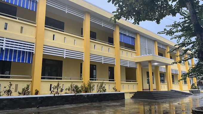 Trường tiểu học Nguyễn Công Sáu xây mới 8 phòng học
