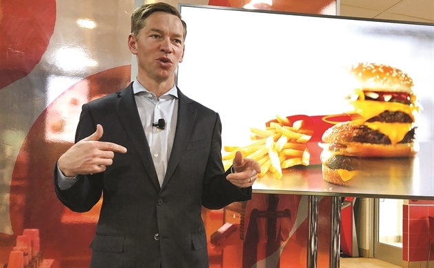 Ông Chris Kempczinski - Giám đốc điều hành McDonald's