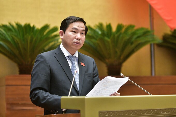 Chủ nhiệm Ủy ban Tài chính, Ngân sách Lê Quang Mạnh.