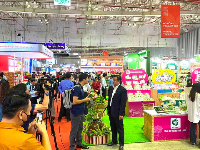 Các doanh nghiệp Việt Nam đến từ 30 tỉnh thành trên cả nước tham gia Vietnam FoodExpo 2023.