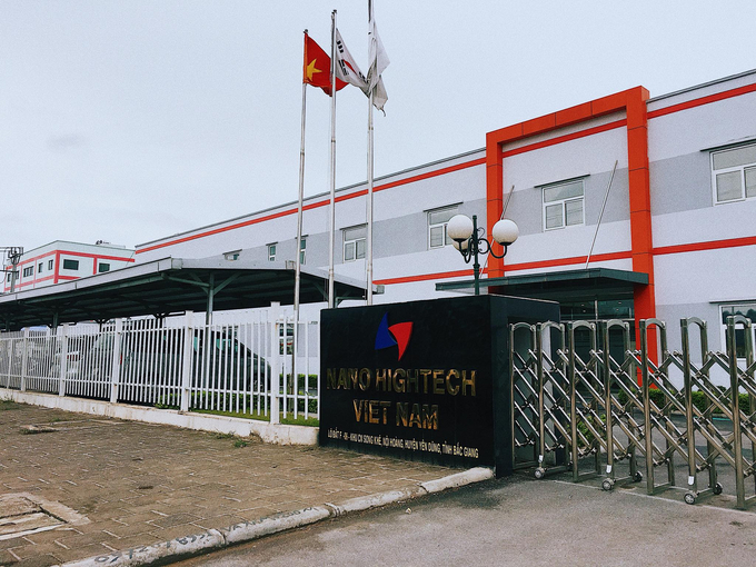 Công ty Nano Hightech Việt Nam bị cưỡng chế hơn 1 tỷ tiền thuế.