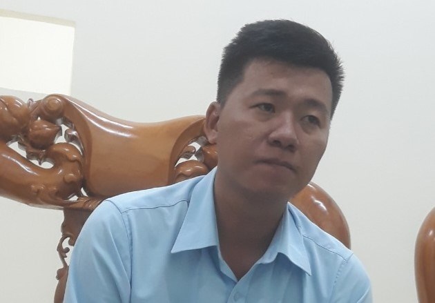 Đối tượng Lê Minh Luân bị khởi tố, tạm giam vì tham ô hơn 11,4 tỉ đồng. Ảnh: Công an cung cấp.