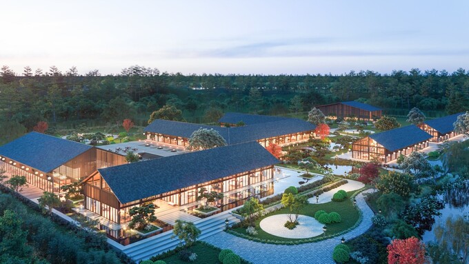 Tổ hợp Onsen Clubhouse rộng hơn 5.500m2