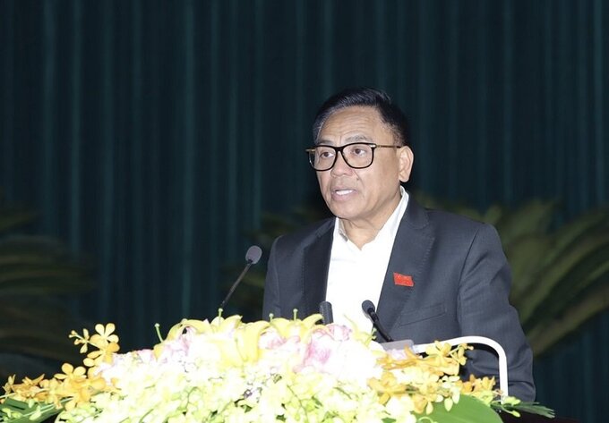 Ông Cao Tiến Đoan, chủ tịch Hiệp hội doanh nghiệp tỉnh Thanh Hóa.