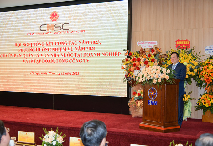 Chủ tịch Ủy ban Quản lý vốn nhà nước tại doanh nghiệp Nguyễn Hoàng Anh.