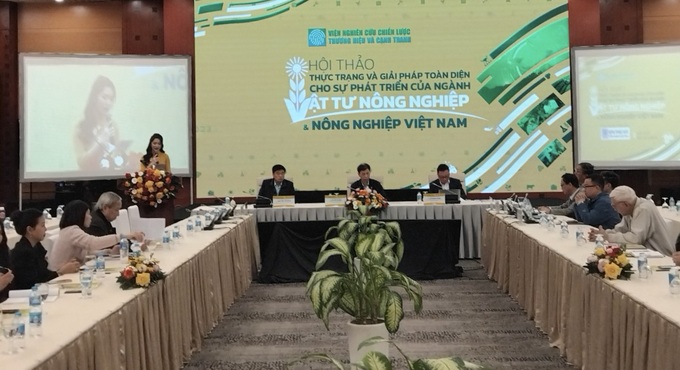 Tại Hội thảo: “Thực trạng và giải pháp toàn diện cho sự phát triển của ngành Vật tư Nông nghiệp và Nông nghiệp Việt Nam các chuyên gia kiến nghị điều chỉnh chính sách thuế VAT với phân bón.