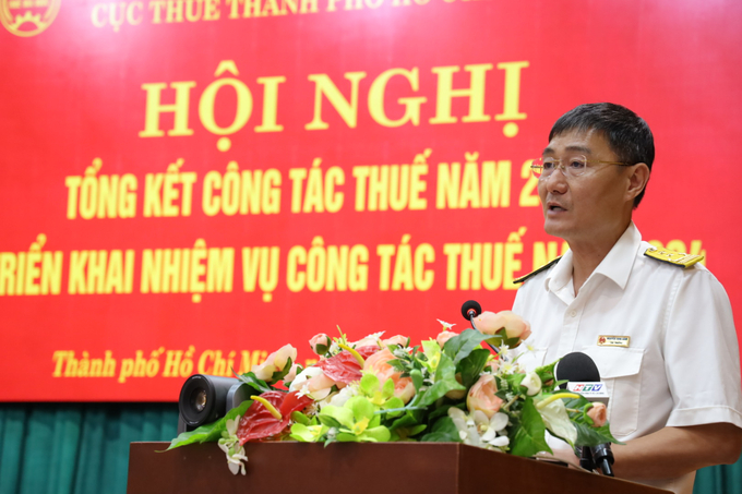 Cục trưởng Cục Thuế Tp.HCM Nguyễn Nam Bình.
