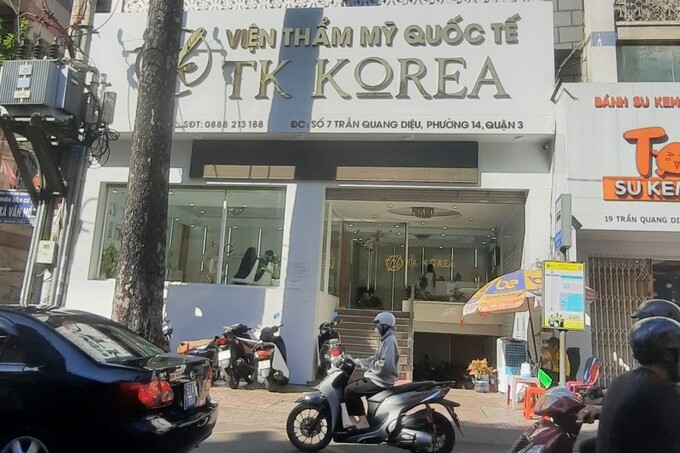 Cơ sở làm đẹp tại số 7 Trần Quang Diệu, phường 14, quận 3, Tp.HCM này sau mỗi lần bị phạt lại được đổi tên để tiếp tục hoạt động (ảnh internet)
