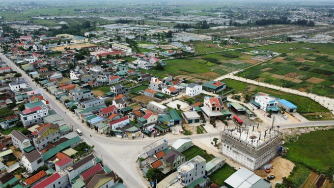 Một góc xã Sơn Hải, huyện Quỳnh Lưu, nơi Tập đoàn Sơn Hải Xanh quan tâm đến dự án khu nhà ở.