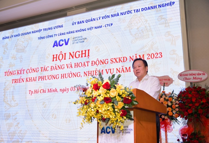 Chủ tịch Ủy ban Quản lý vốn nhà nước tại doanh nghiệp Nguyễn Hoàng Anh.