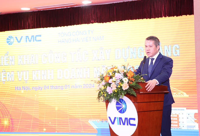 Tổng giám đốc VIMC Nguyễn Cảnh Tĩnh.