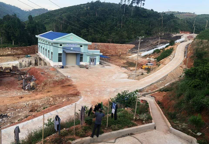 Một nhà máy thủy điện của Công ty cổ phần năng lượng Lâm Hà (ảnh internet)