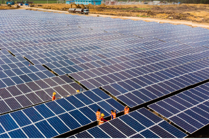 Thanh tra Chính phủ vừa chỉ ra hàng loạt vi phạm trong phát triển điện mặt trời của 2 thành viên Bamboo Capital (Ảnh minh hoạ).