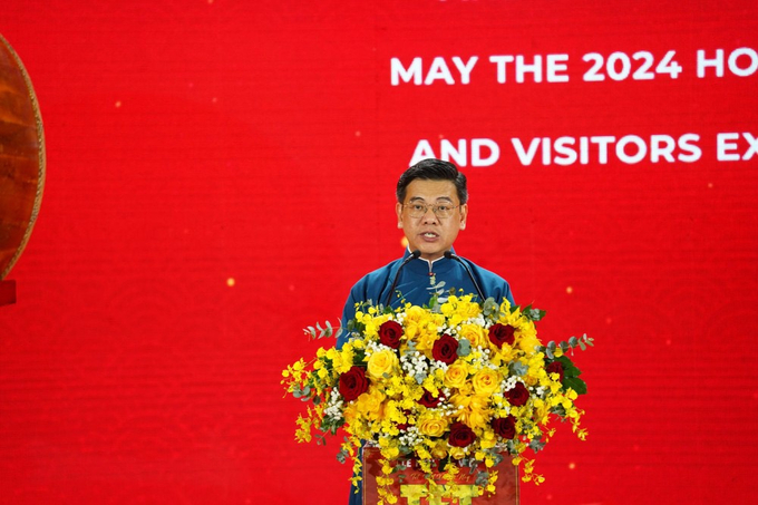 Phó Chủ tịch Ủy ban nhân dân Tp.HCM Nguyễn Văn Dũng phát biểu khai mạc