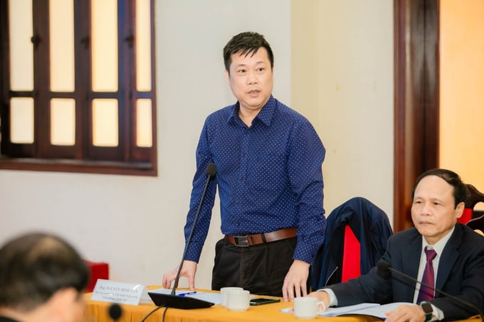TS. Nguyễn Minh Tân, Phó vụ trưởng Vụ Tài chính, Ngân sách, Văn phòng Quốc hội. (Ảnh: Nguyễn Triệu)
