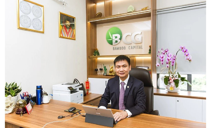 Ông Nguyễn Hồ Nam - Chủ tịch CTCP Tập đoàn Bamboo Capital (ảnh chụp màn hình)
