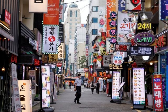 Hàn Quốc ghi nhận mức tăng trưởng thấp nhất trong 3 năm. (Ảnh minh hoạ)