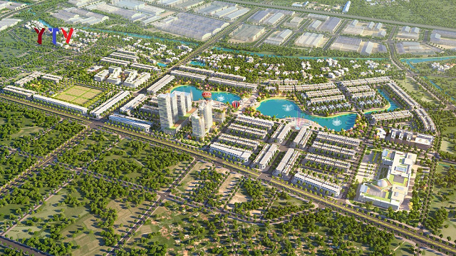 Quy hoạch xây dựng khu đô thị tại xã Tiền Phong và xã Đồng Sơn. (Nguồn: Cổng TTDT huyện Yên Dũng)