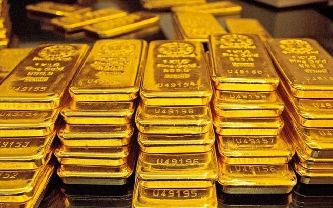 Giá vàng trong nước tiếp tục tăng mạnh hơn 600.000 đồng/lượng.