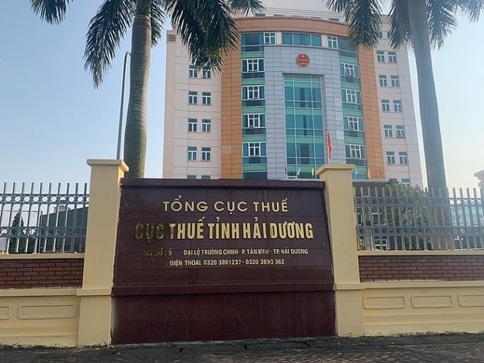 Trụ sở Cục Thuế tỉnh Hải Dương.