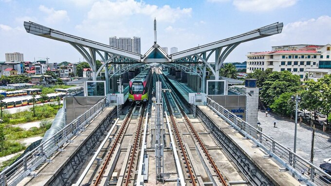 Dự án tuyến đường sắt đô thị Nhổn - ga Hà Nội có chiều dài 12,5 km, trong đó đoạn trên cao dài 8,5 km sắp được thẩm định hồ sơ về an toàn hệ thống
