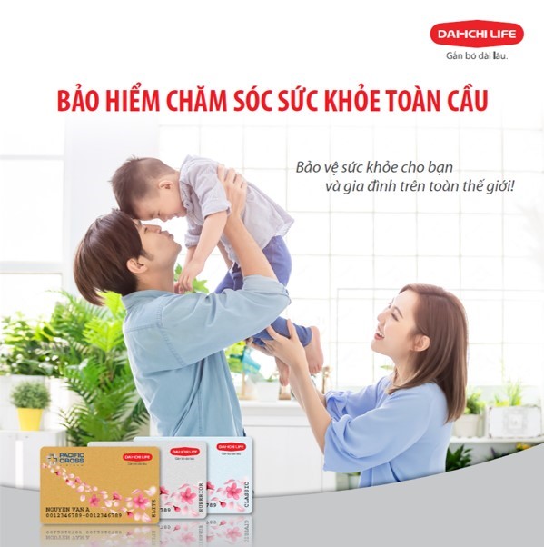 Sản phẩm Bảo hiểm Chăm sóc Sức khỏe Toàn cầu của Dai-ichi Life Việt Nam đã trở thành lựa chọn hàng đầu của khách hàng và gia đình Việt.
