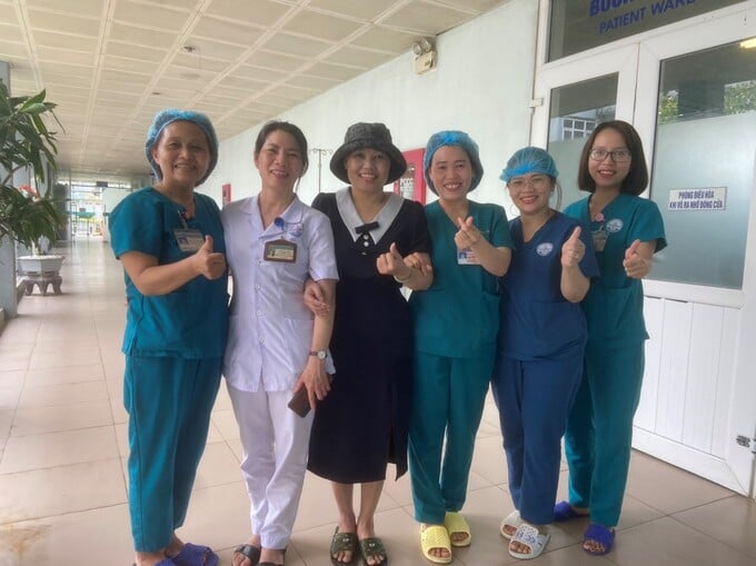 Bệnh nhân Châu bày tỏ lòng biết ơn sâu sắc đối với đội ngũ y bác sĩ Bệnh viện Đa khoa tỉnh Quảng Trị.