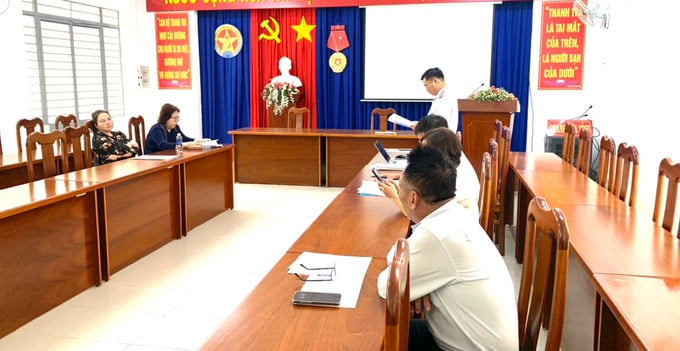 Thanh tra tỉnh Tây Ninh công cố kết luận thanh tra đối với Công ty TNHH Sản xuất Tinh bột khoai mì Nhựt Phát - Chi nhánh Tây Ninh (ảnh Thanh tra tỉnh Tây Ninh)