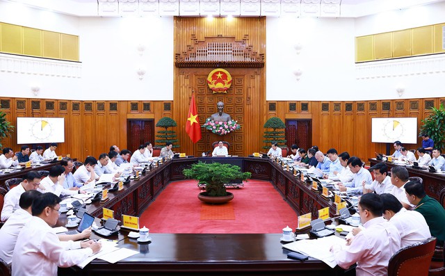 Thủ tướng Phạm Minh Chính chủ trì cuộc họp của Thường trực Chính phủ về bảo đảm cung ứng điện năm 2024 và thời gian tới.