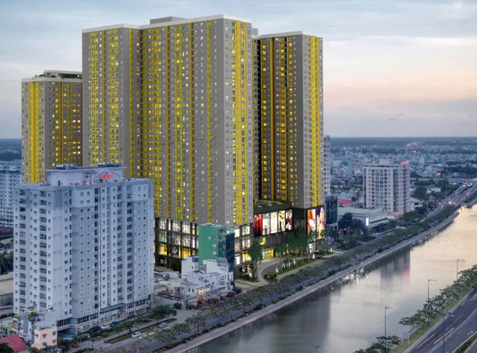 Dự án căn hộ The Gold View do Công ty Cổ phần May - Diêm Sài Gòn làm chủ đầu tư (ảnh chụp màn hình)