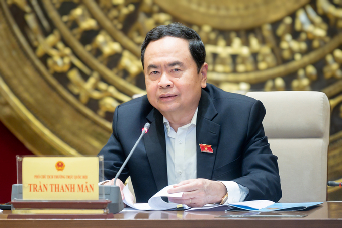 Ông Trần Thanh Mẫn sẽ điều hành Ủy ban Thường vụ Quốc hội và Quốc hội cho tới khi kiện toàn chức danh Chủ tịch Quốc hội.