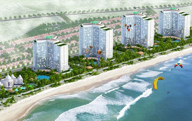 Phối cảnh dự án Khu đô thị du lịch biển Phan Thiết