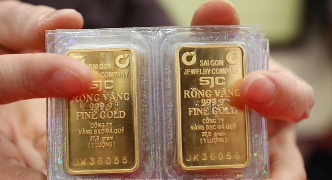 Đấu thầu thành công 3.400 lượng vàng với giá 86,05 triệu đồng/lượng.