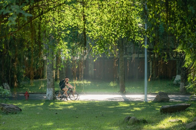 Một góc KĐT Ecopark.