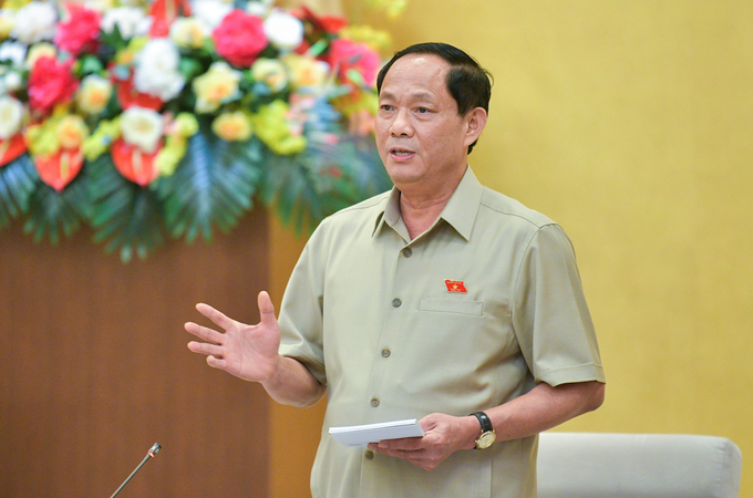 Phó chủ tịch Quốc hội Trần Quang Phương.