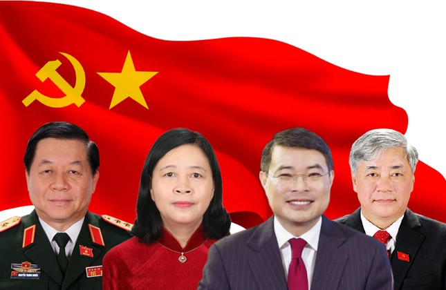 4 Ủy viên Bộ Chính trị mới được bầu bổ sung. (Ảnh: Tiền Phong)