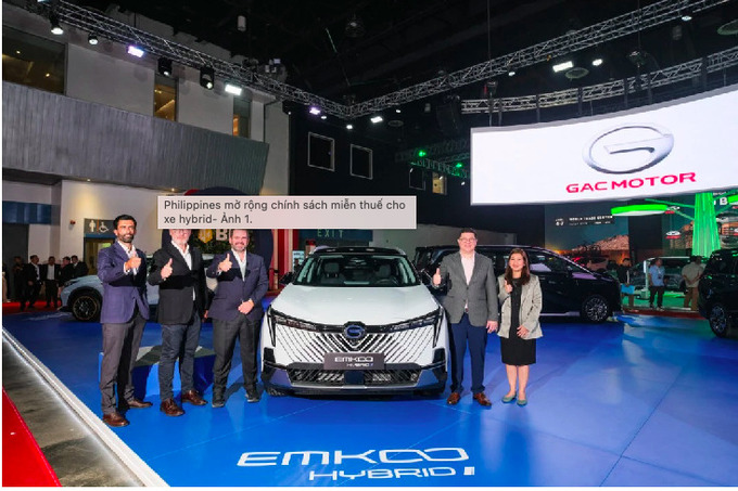 Emkoo Hybrid, mẫu xe hybrid của hãng GAC Trung Quốc sắp ra mắt tại Philippines vào tháng 6 tới (Ảnh: GAC).