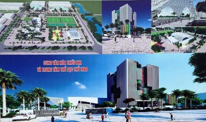 Dự án Cung Văn hóa thiếu nhi và Trung tâm thể dục, thể thao thành phố được xây dựng trên địa bàn phường Đông Hải có diện tích sử dụng đất là 4,1ha.