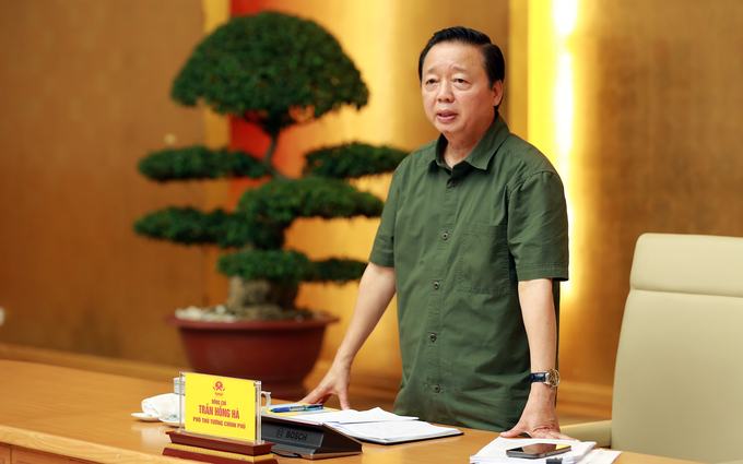 Phó thủ tướng Trần Hồng Hà yêu cầu sớm hoàn thiện, ban hành nghị định mới về giá đất.