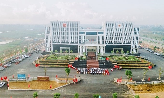 Trụ sở UBND thành phố Sầm Sơn.