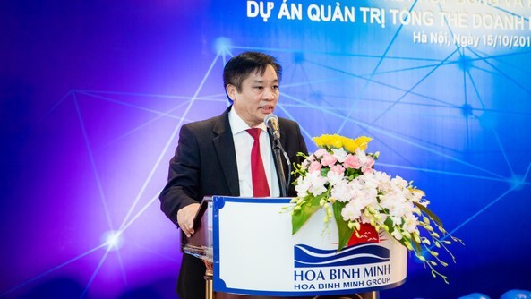 ông Bùi Minh Lực, Chủ tịch - Tổng Giám đốc Tập đoàn Hòa Bình Minh.