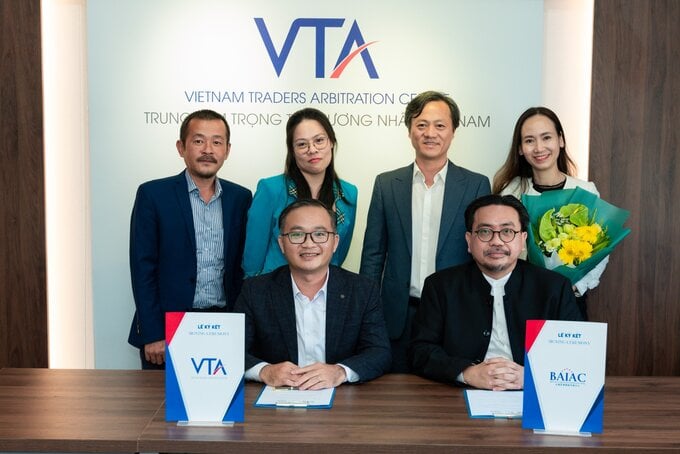 Hợp tác giữa Trung tâm Trọng tài Thương nhân Việt Nam và Trung tâm trọng tài Quốc tế châu Á Bắc Hải.