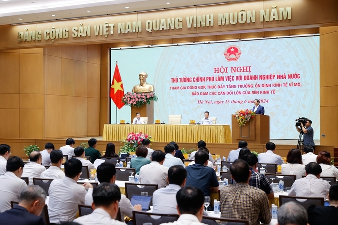 Hội nghị Thủ tướng Chính phủ làm việc với doanh nghiệp nhà nước.
