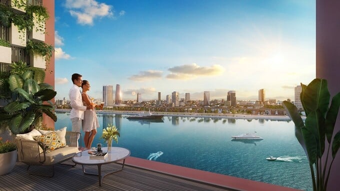 Chất sống phồn hoa giữa lòng đô thị biển quốc tế Đà Nẵng - Ảnh phối cảnh minh họa Sun Property.