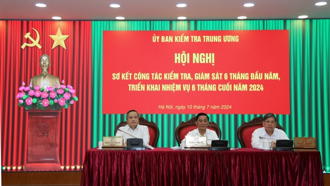 Ủy ban Kiểm tra Trung ương tổ chức Sơ kết công tác kiểm tra, giám sát 6 tháng đầu năm và triển khai nhiệm vụ 6 tháng cuối năm.