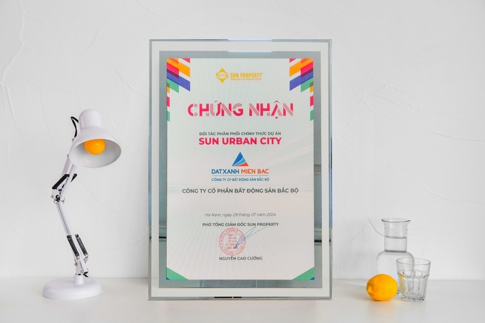 Bất Động Sản Bắc Bộ là đơn vị phân phối chính thức dự án Sun Urban City Hà Nam.
